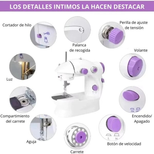 Mini Maquina de coser portatil
