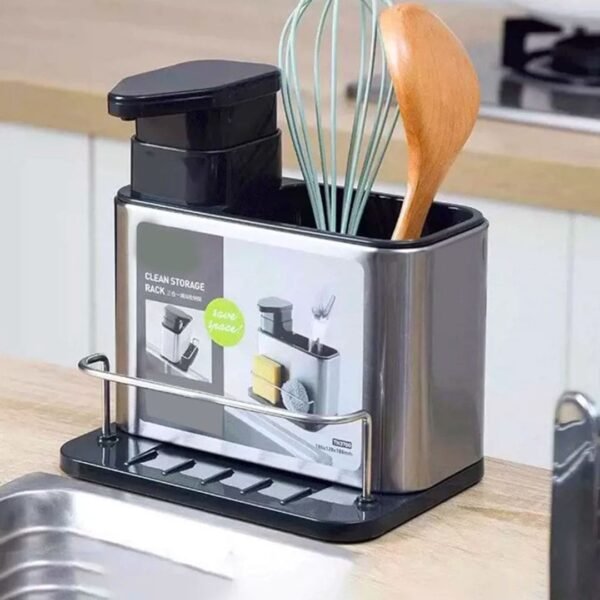Dispensador de lavaloza con escurridor