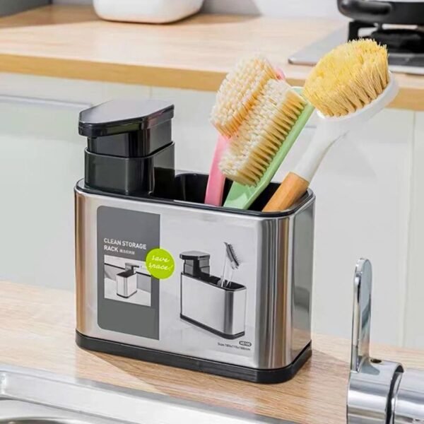 Dispensador de lavaloza con escurridor