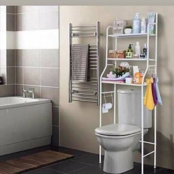 Estante y organizador de baño